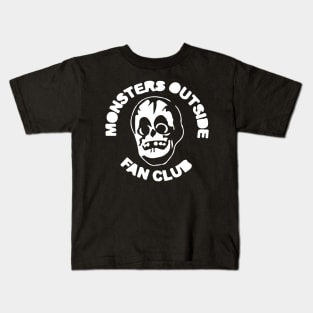 Monsters out side Fan Club Kids T-Shirt